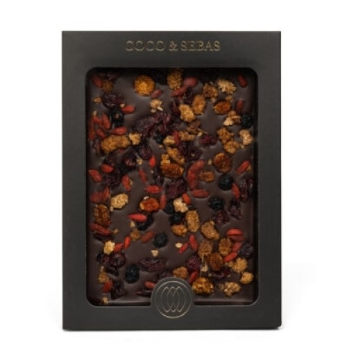 Coco & Sebas - Chocolate Plate Pure Berry Mix